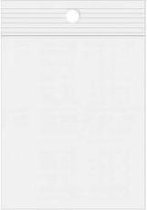 Gripzakken 7,5x12cm PE 100 micron (100 stuks)