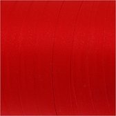 Cadeaulint, B: 10 mm, matt, rood, 250 m/ 1 rol