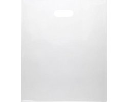 Draagtassen Plastic Helder 30,5x38,1cm PE 60 Micron (100 stuks)