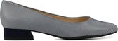 Peter Kaiser Dames Leren   Pumps / Schoenen - Blokhak  hoogte 3 cm - plus 33501 - Blauw - Maat 36.5
