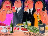 Kunstdruk El van Leersum - It`s delicious 80x60cm