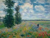 Claude Monet - Les Coquelicots Kunstdruk 90x70cm