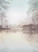 Fotobehang - Lac Tropical Pure 200x280cm - Vliesbehang