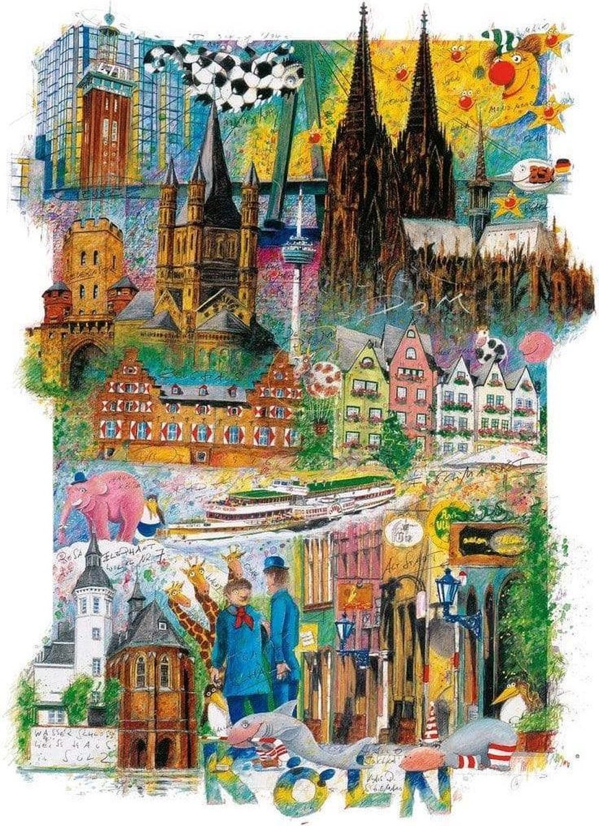 PGM Kunstdruk Klaus D, Schiemann - Köln 30x40cm Divers