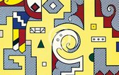 Kunstdruk Roy Lichtenstein - American Composition II 35,5x28cm