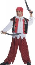 WIDMANN - Zee piraat kostuum voor kinderen - 128 (5-7 jaar) - Kinderkostuums