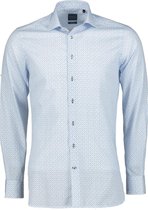 Nils Overhemd - Body Fit - Blauw - L