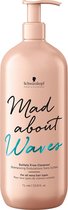 Schwarzkopf - Mad About Waves - Sulfate Free Cleanser - 1000 ml