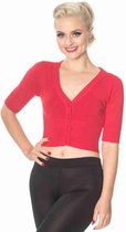 Dancing Days Cardigan -XL- OVERLOAD Rood