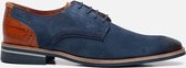 Van Lier Carmelo Heren Veterschoenen - Blauw - Maat 46.5