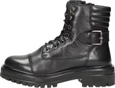 SUB55 Biker boots Veterschoenen Hoog - zwart - Maat 39