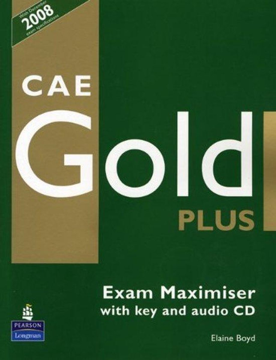 CAE Gold Plus Maximiser & CD With Key Pk