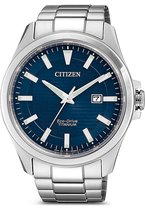 Citizen Super Titanium Horloge - Citizen heren horloge - Blauw - diameter 43 mm - Titanium