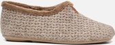 Nortenas Pantoffels beige Textiel 270219 - Dames - Maat 40