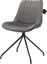 Sortio Home - Eetkamerstoel Kendall - Grijs - Stof