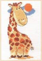 Schattige Giraffe borduren (pakket)