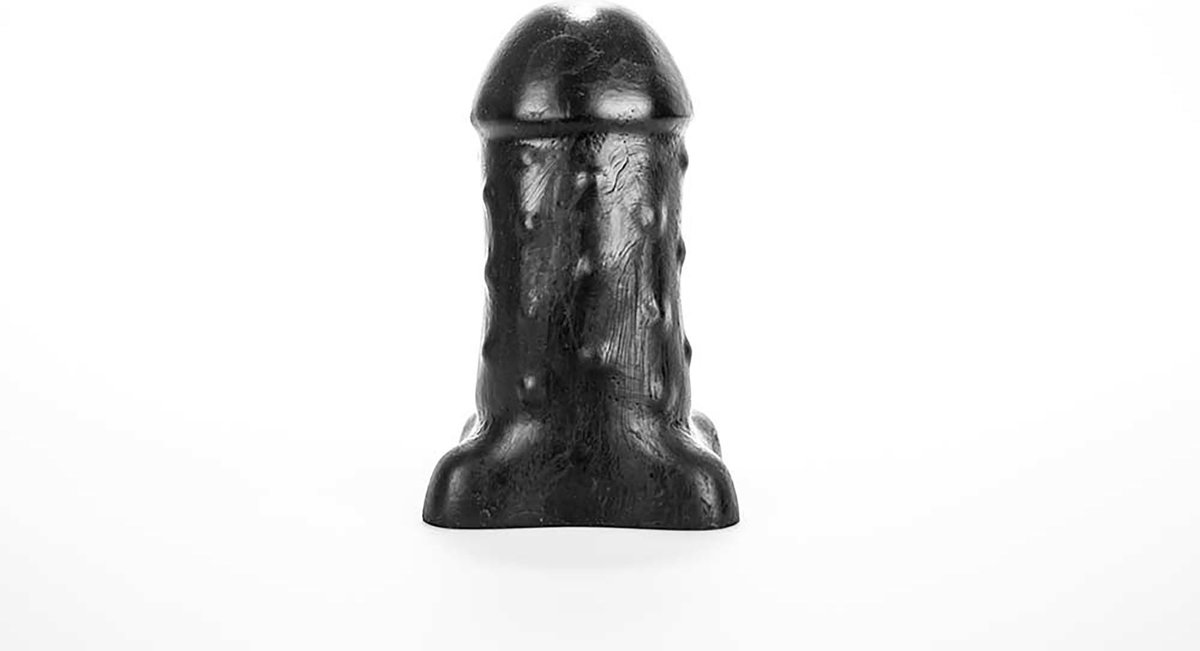 Goedkoopste Bubble Toys - Mousse - Anaal Dildo - Zwart - 4 maten Small