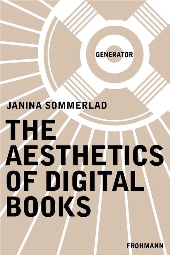 Generator - The Aesthetics of Digital Books - cover