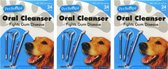 SwabPlus - Pet Snapz - Oral Cleanser Gum Disease Breath Dental Care Multipack  - 3-Pack