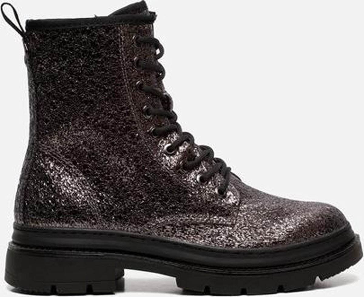Tamaris Veterboots zilver - Maat 39 | bol.com
