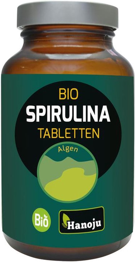 Hanoju Bio Spirulina 400 Mg Glasflacon - 600 tab