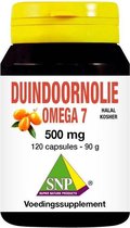 SNP Duindoorn olie omega 7 halal kosher 500 mg 120 capsules
