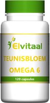 Elvitum Teunisbloem Omega 6 Capsules 120CP