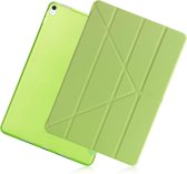 iPad Air 10.5 model 2019 Book Cover Origami Groen