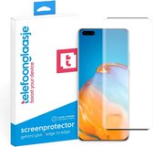 Huawei P40 Pro Plus Screenprotector - Volledig Dekkend - Gehard Glas