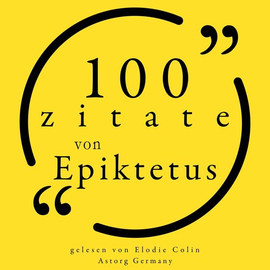 100 Zitate aus Epictetus - cover