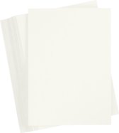 Gekleurd Karton, A4, 210x297 mm, 180 gr, off-white, 100 vel/ 1 doos | Knutselpapier | Knutselkarton