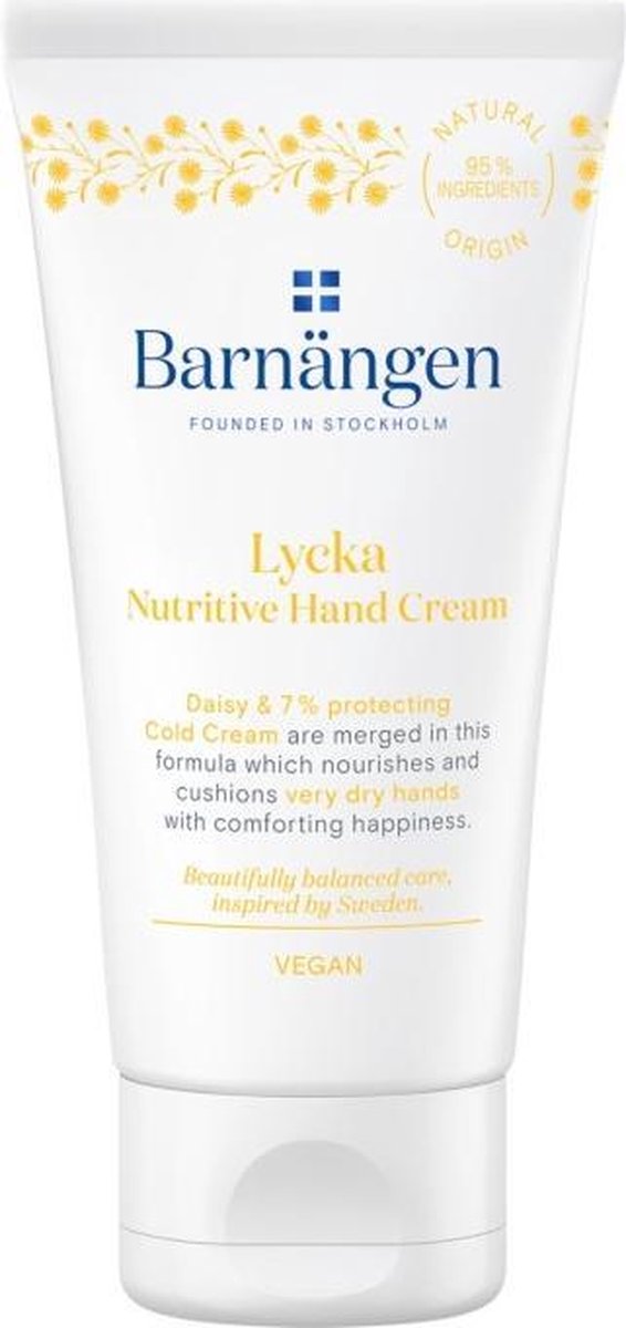 Barnängen - Nourishing Cream for Very Dry Hand Lycka ( Nutritive Hand Cream) 75 ml - 75ml