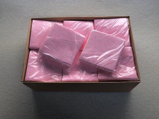 MAUS 200 stuks sopdoeken vaatdoekjes rood roze viscose Vaatdoeken 20x10 HACCP 5 kleuren leverbaar - MAUS