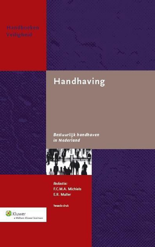 Boek cover Handboeken Veiligheid  -   Handhaving van  (Hardcover)