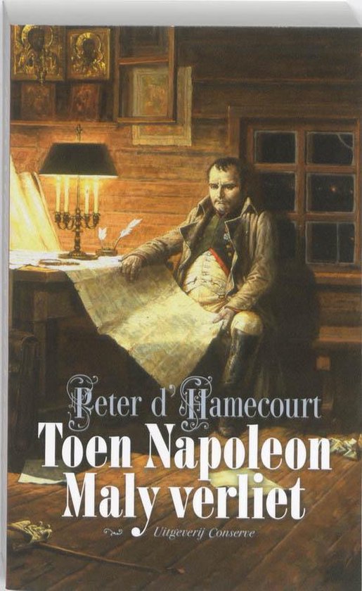 Cover van het boek 'Toen Napoleon Maly verliet' van P. d' Hamecourt