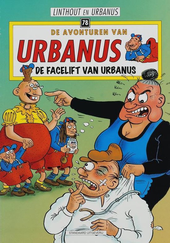 Cover van het boek 'Urbanus / 78 De facelift van Urbanus' van W. Linthout en  Urbanus