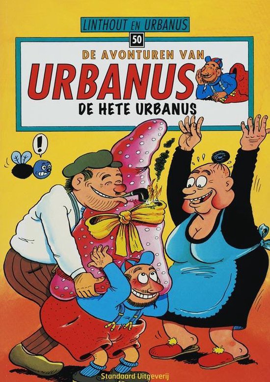 Cover van het boek 'De hete Urbanus' van W. Linthout en  Urbanus