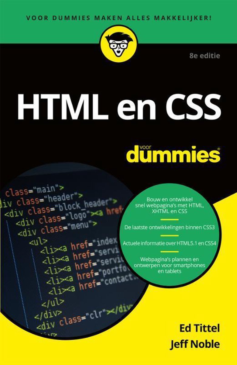Voor Dummies  -   HTML en CSS voor Dummies - Ed Tittel