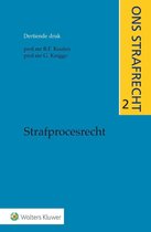 Boek cover Ons strafrecht 2 -   Strafprocesrecht van B.F. Keulen