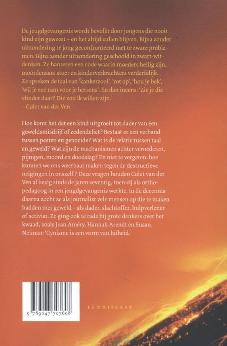 Het kwaad en ik - back cover