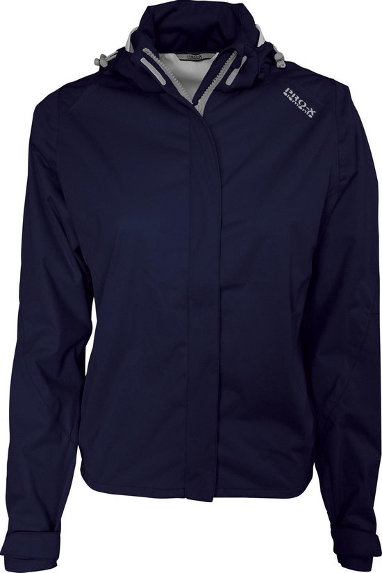 Pro-X Elements - 4WAY stretch regenjas voor dames met voering - Stacy - Marineblauw - maat 36