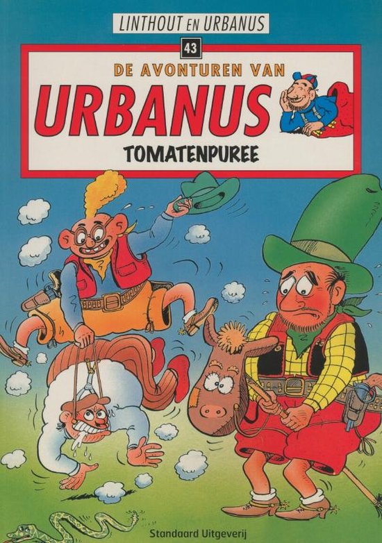 Cover van het boek 'Urbanus 043 Tomatenpuree'