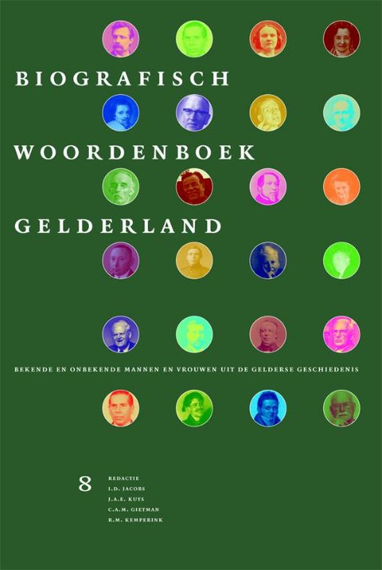Cover van het boek 'Biografisch Woordenboek Gelderland  / Deel 8 / druk 1' van  Onbekend