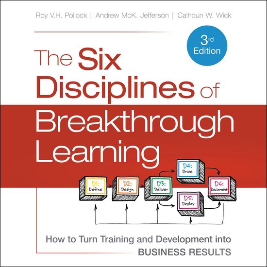 The Six Disciplines of Breakthrough Learning - cover