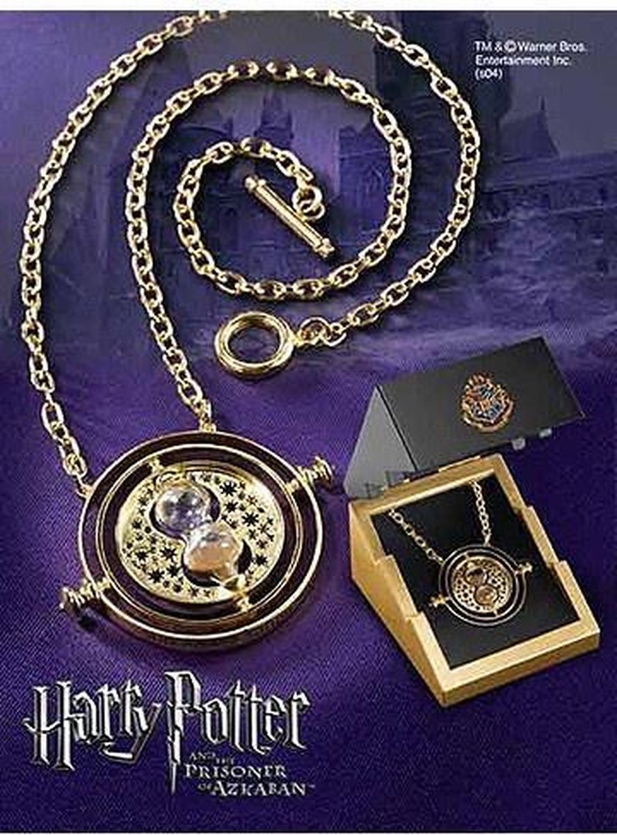 Harry Potter - Time Turner Sterling Silver Gold Plated | bol.com