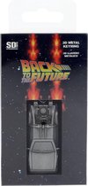 BACK TO THE FUTURE - 3D Metal Keychain - Delorean