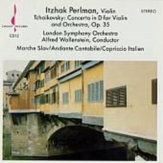 Tchaikovsky Violin Concerto, etc / Itzhak Perlman, Alfred Wallenstein CD (album)