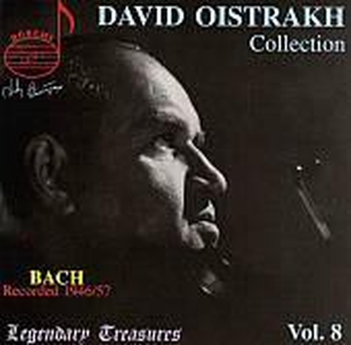 Legendary Treasures David Oistrakh Collection Vol 8 Bach Menuhin Cd Album 