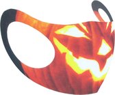 Attitude Holland Masker Candle Lit Halloween Spooky Pumpkin Mondkapje Oranje