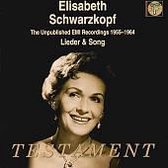 Elisabeth Schwarzkopf - Unpublished EMI Recordings 1955-64: Lieder and Song